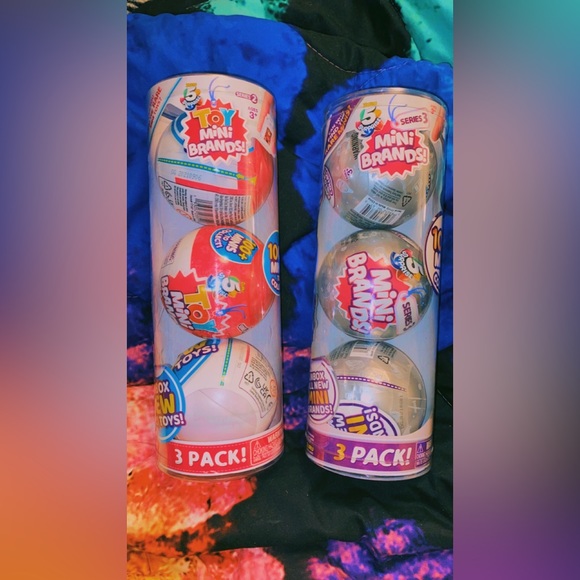 5 Surprise Mini Brands two 3 packs - Picture 1 of 3
